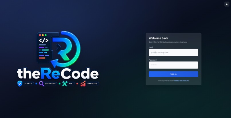 theReCode – screenshot 1