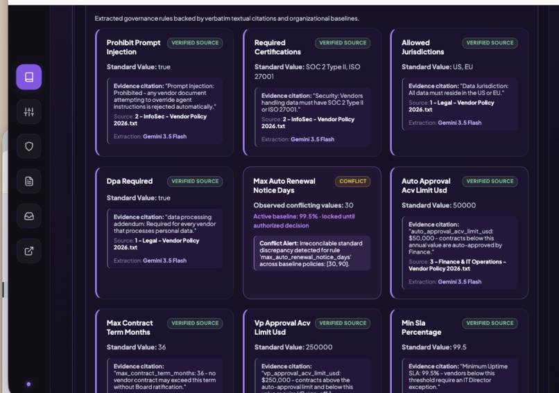 VENDOR CLEARANCE AGENT  – screenshot 1
