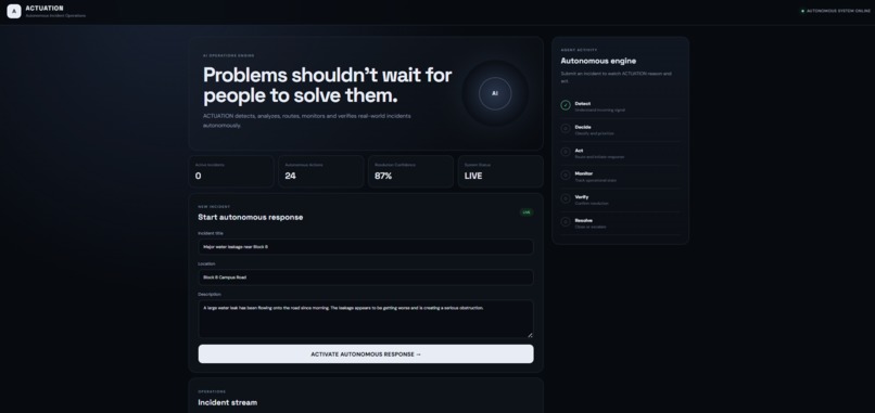 ACTUATION Agent – screenshot 2