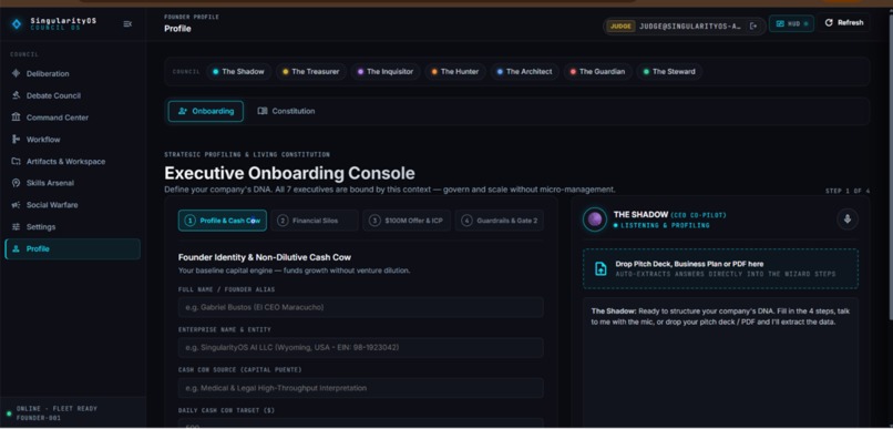 SingularityOS Council – screenshot 7