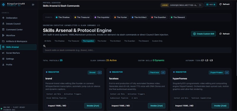 SingularityOS Council – screenshot 8