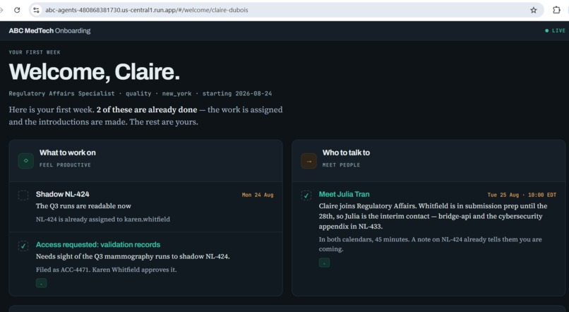 Onboarding Atlas – screenshot 5