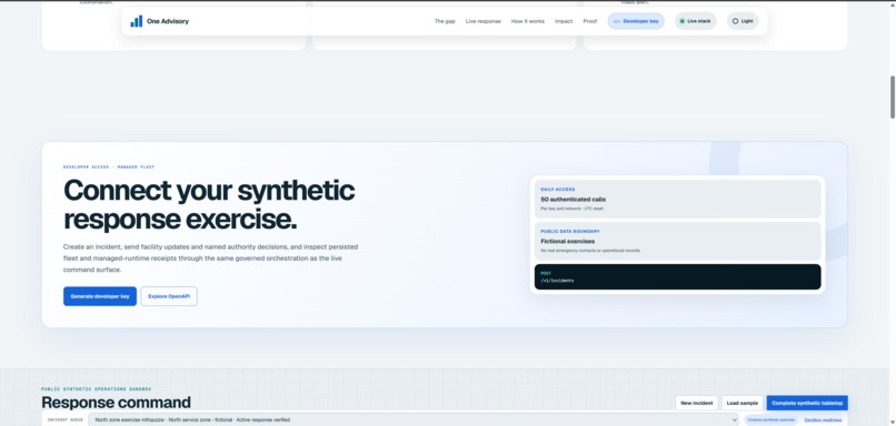 One Advisory – screenshot 3