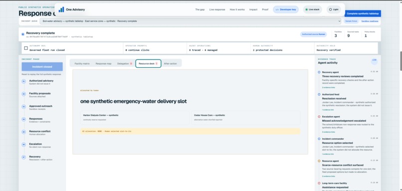 One Advisory – screenshot 5