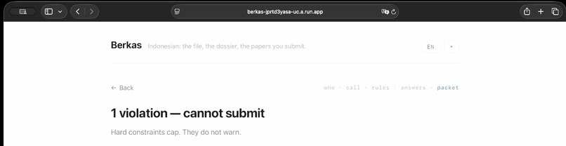 Berkas – screenshot 2
