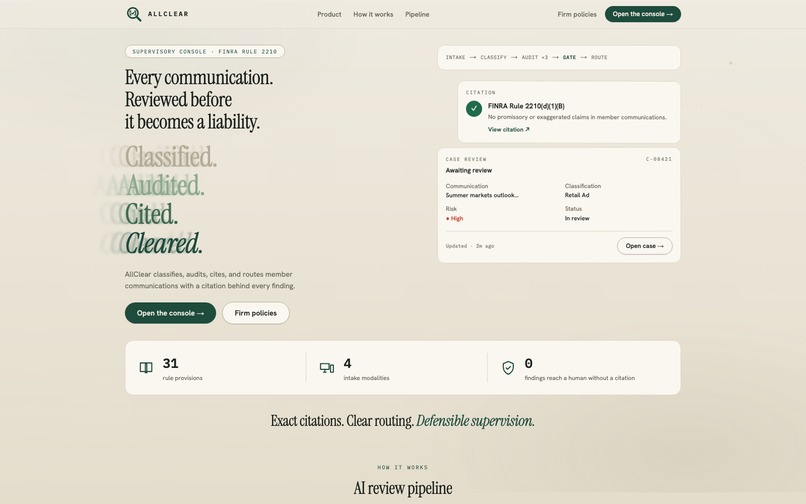 AllClear – screenshot 1