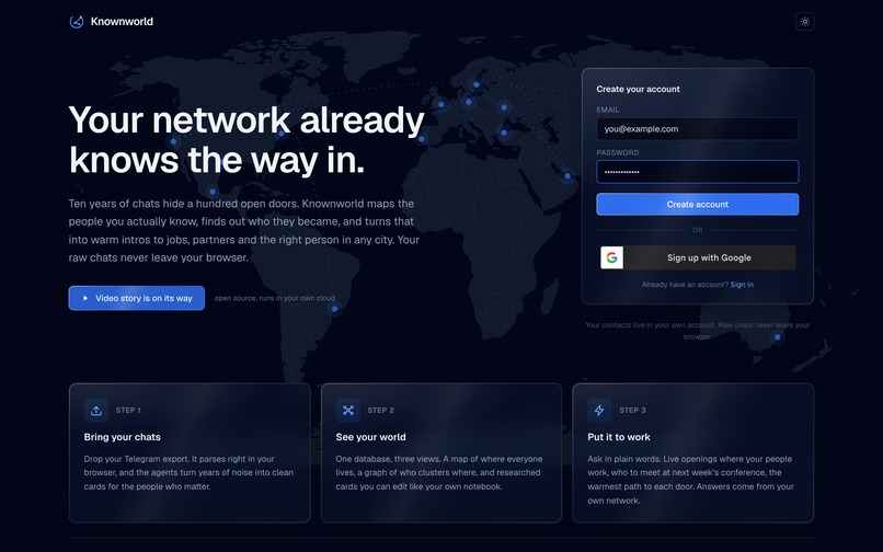 Knownworld – screenshot 1