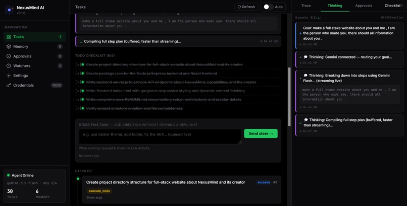 NexusMind AI – screenshot 1