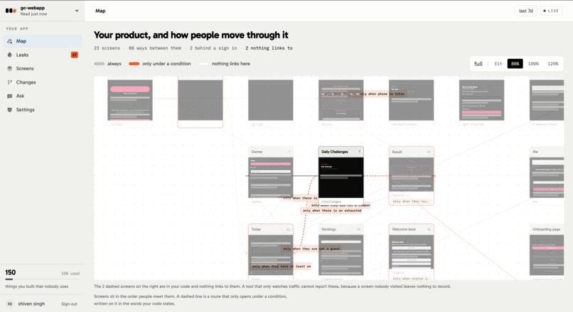 Userdrift – screenshot 2