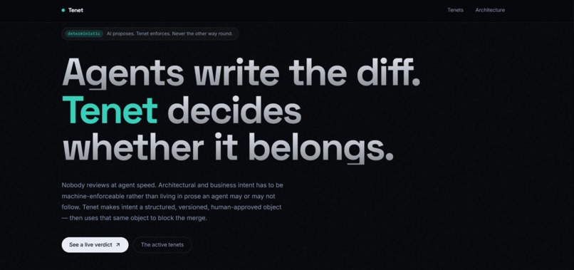 Tenet – screenshot 1