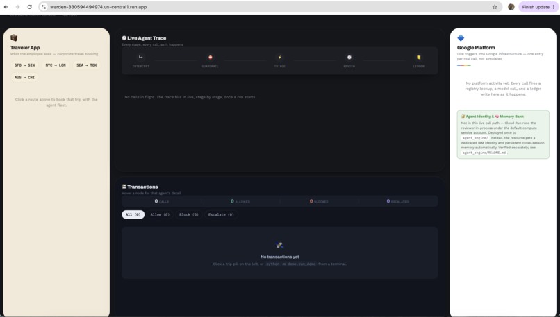 Warden - an authorization gateway for agentic fleets – screenshot 9