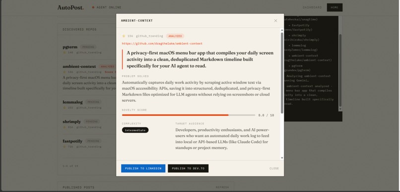 AutoPost – screenshot 7