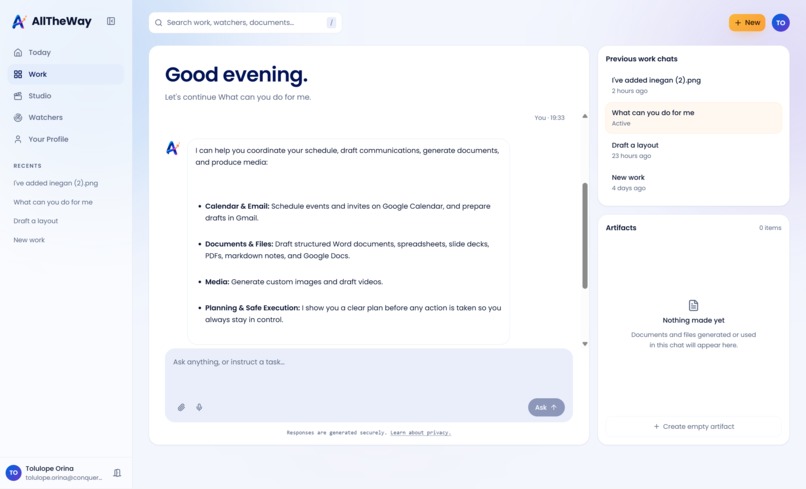 AllTheWay – screenshot 3