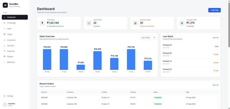 SmallBiz AI – screenshot 2