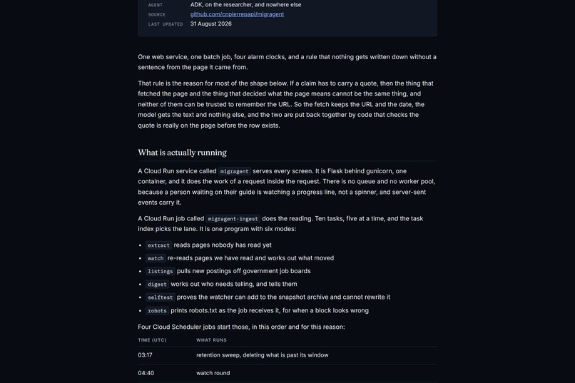 Migragent – screenshot 7