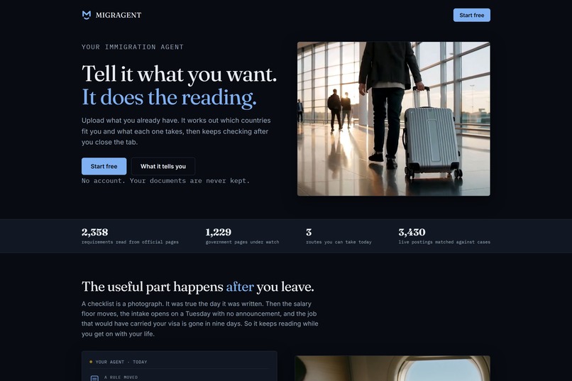 Migragent – screenshot 6