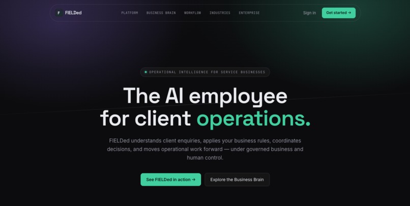 FIELDed. – screenshot 1