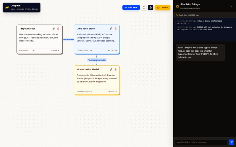 CoSpace – screenshot 4
