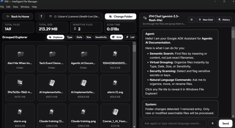 Intelligent File Manager (iFM) – screenshot 1