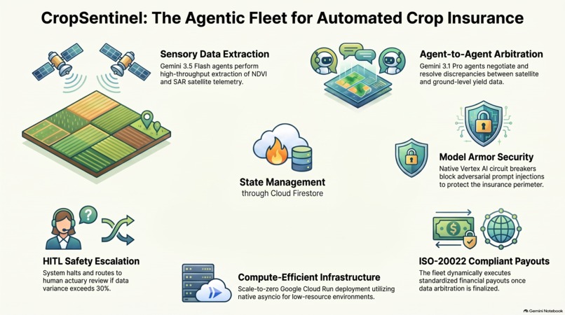 Cropsentinel - A Fortified Agentic Fleet – screenshot 1