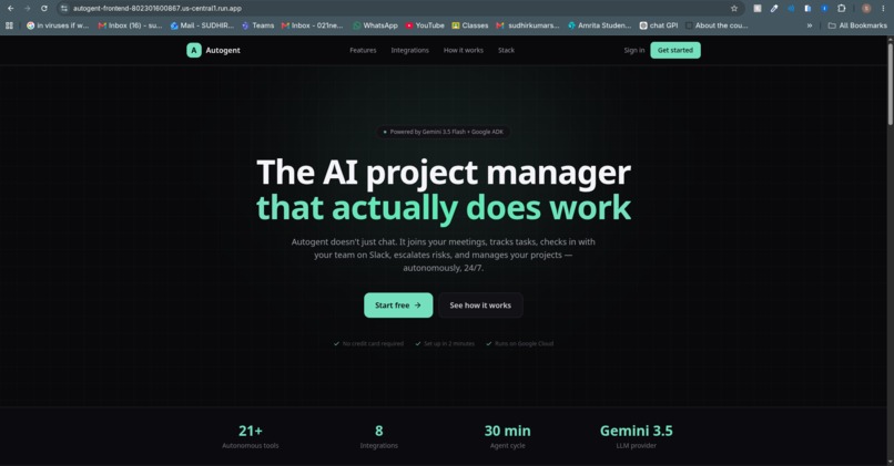 Autogent – screenshot 1