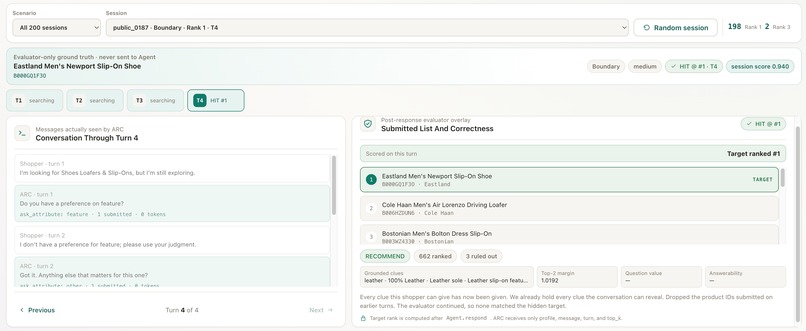 ARC — Ask · Rank · Commit  – screenshot 2