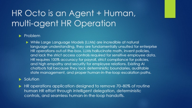HR-Ops Agents: Autonomous HR Operation  – screenshot 1