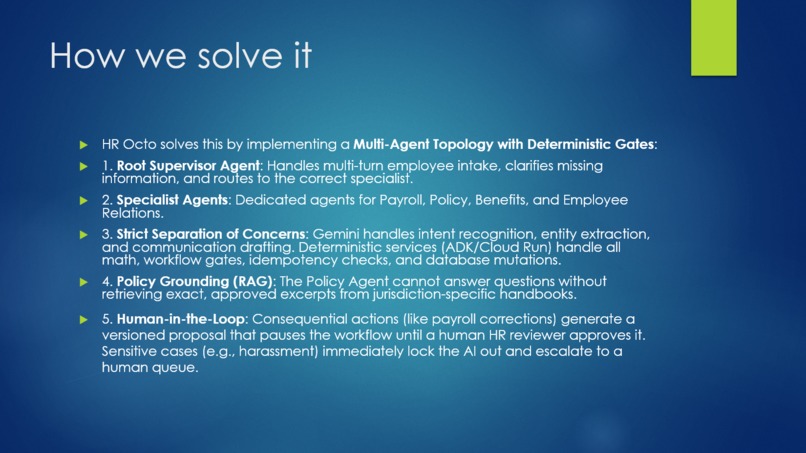 HR-Ops Agents: Autonomous HR Operation  – screenshot 2