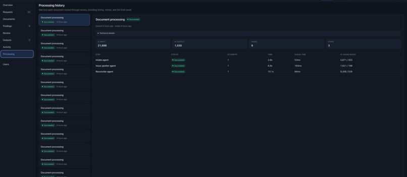 Diligence Desk – screenshot 5