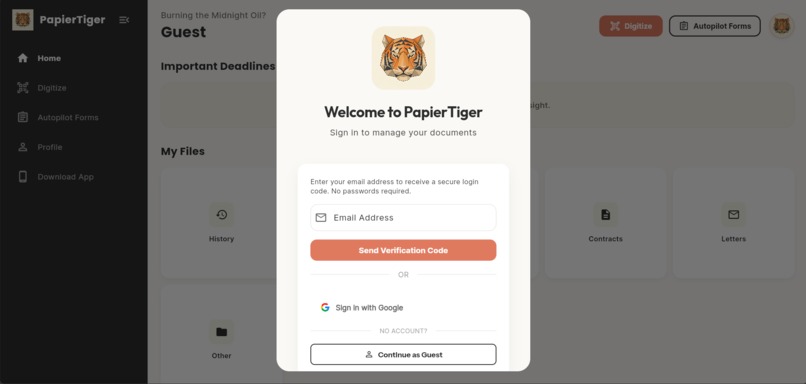 PapierTiger – screenshot 1