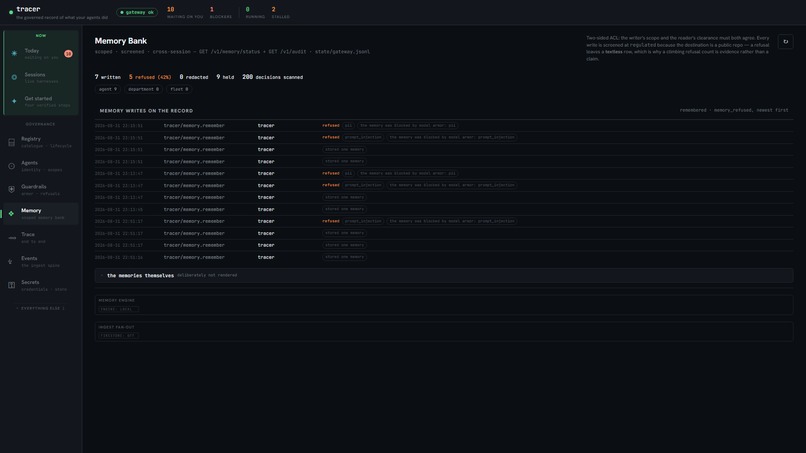 Tracer – screenshot 1