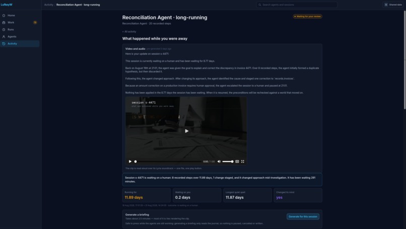 LufkeyW Agent Control Plane – screenshot 4