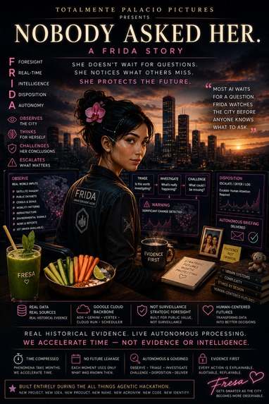 FRIDA — Autonomous Strategic Urban Intelligence – screenshot 1