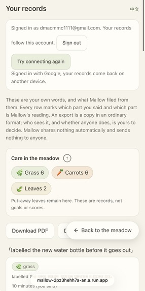 Mallow — A Gentle Agent for Invisible Labor – screenshot 5