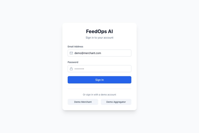 FeedOps AI – screenshot 1