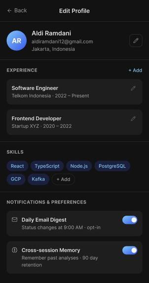 PushRank - Agentic Linkedin Jobs – screenshot 4