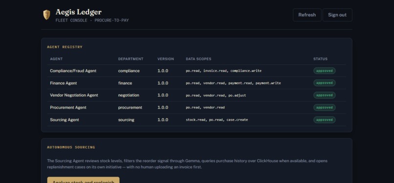 Aegis Ledger  – screenshot 4