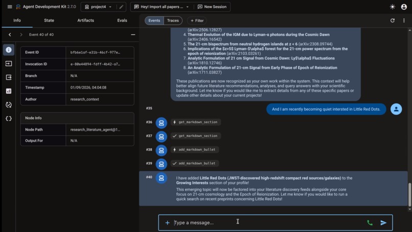 Research Literature Agent – screenshot 2
