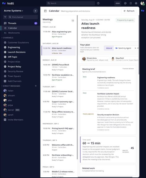 NoBS – screenshot 2