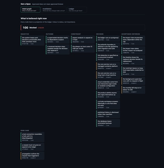 Gen a Spec – screenshot 4