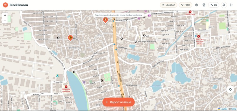 BlockBeacon – screenshot 2