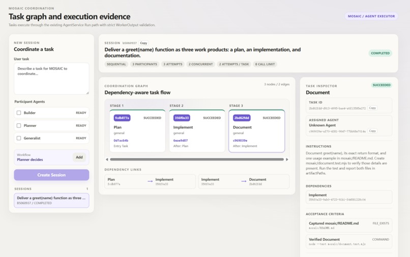 MOSAIC – screenshot 2