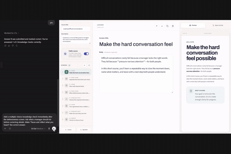 CourseMCP – screenshot 2