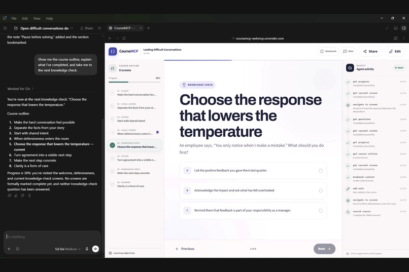 CourseMCP – screenshot 5