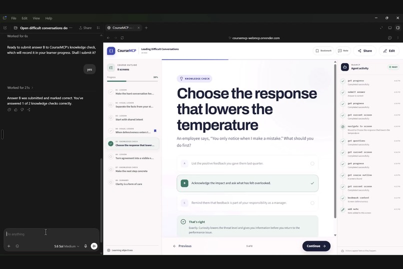 CourseMCP – screenshot 6
