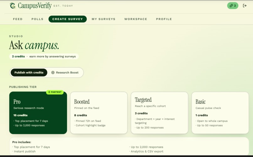 CampusVerify – screenshot 2