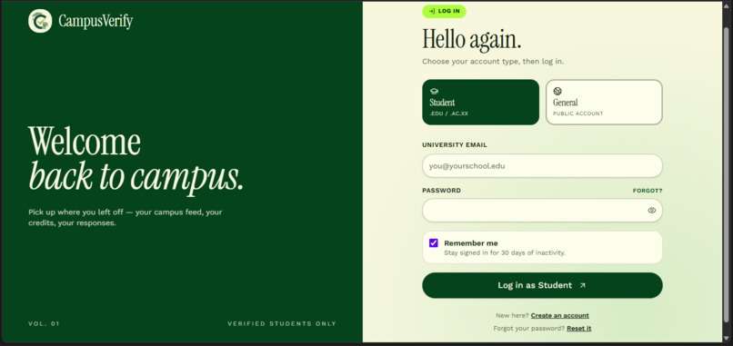 CampusVerify – screenshot 4
