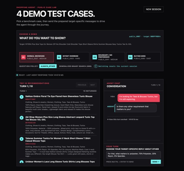 Agent Dory - Conversational E-Commerce Search – screenshot 1