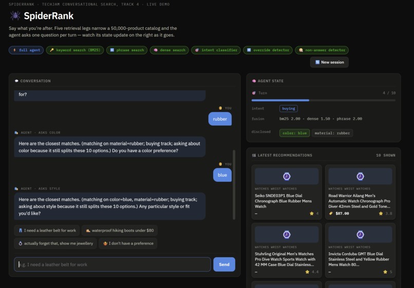 SpiderRank – screenshot 3