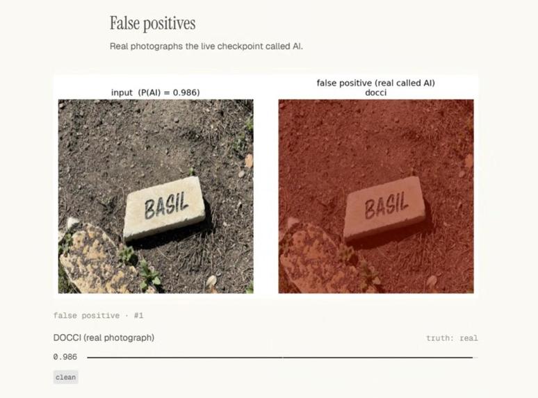 Seer - an AI-generated image detector – screenshot 9
